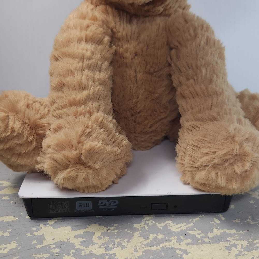 Jellycat Fluffy Tan Dog Plush - Picture 3 of 12